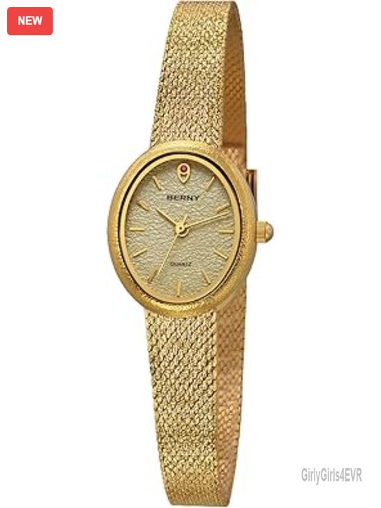 Elegant Oval Analog Quartz Watch, 3ATM Water Resistant  display picture 2